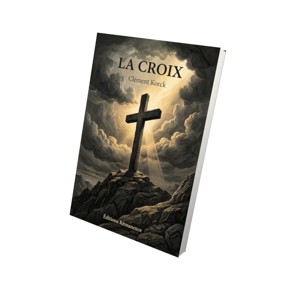Livre La Croix par Clément Korck - Vue 3D - Editions Remanence