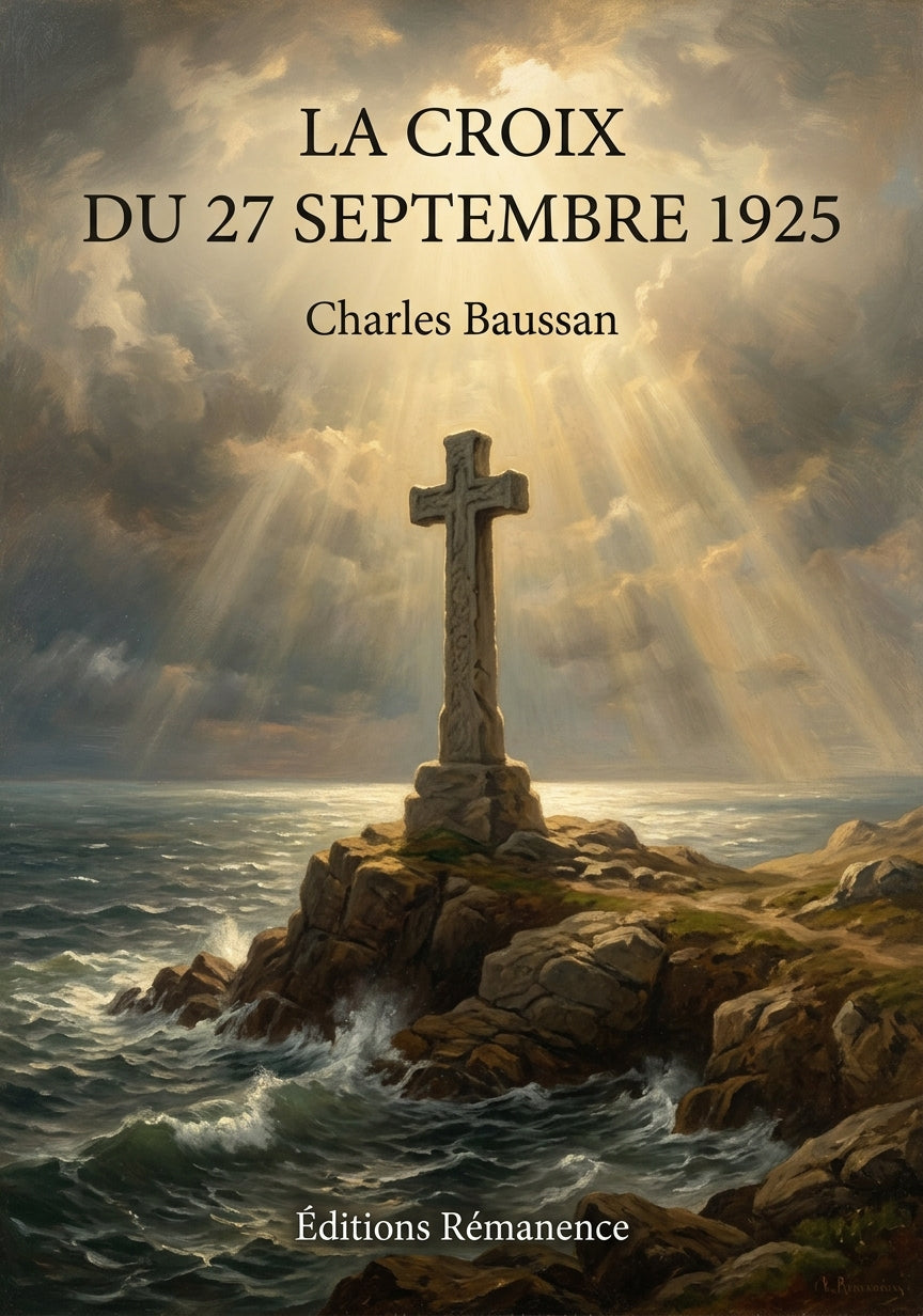 Livre La Croix du 27 septembre 1925 par Charles Baussan - Couverture - Editions Remanence