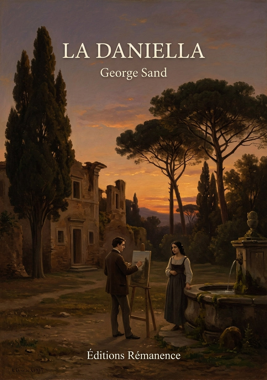 Livre La Daniella par George Sand - Couverture - Editions Remanence