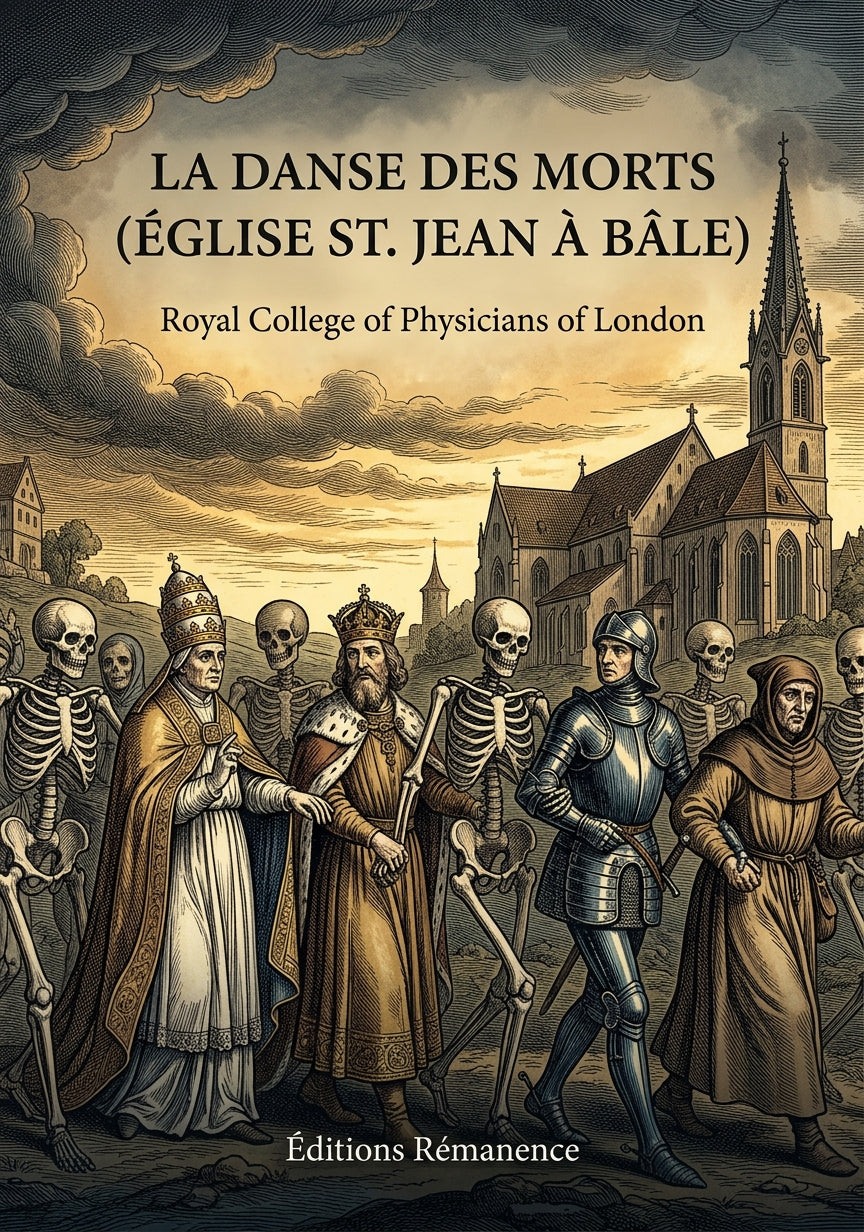 Livre La Danse des morts (Église St. Jean à Bale) par Royal College of Physicians of London - Couverture - Editions Remanence