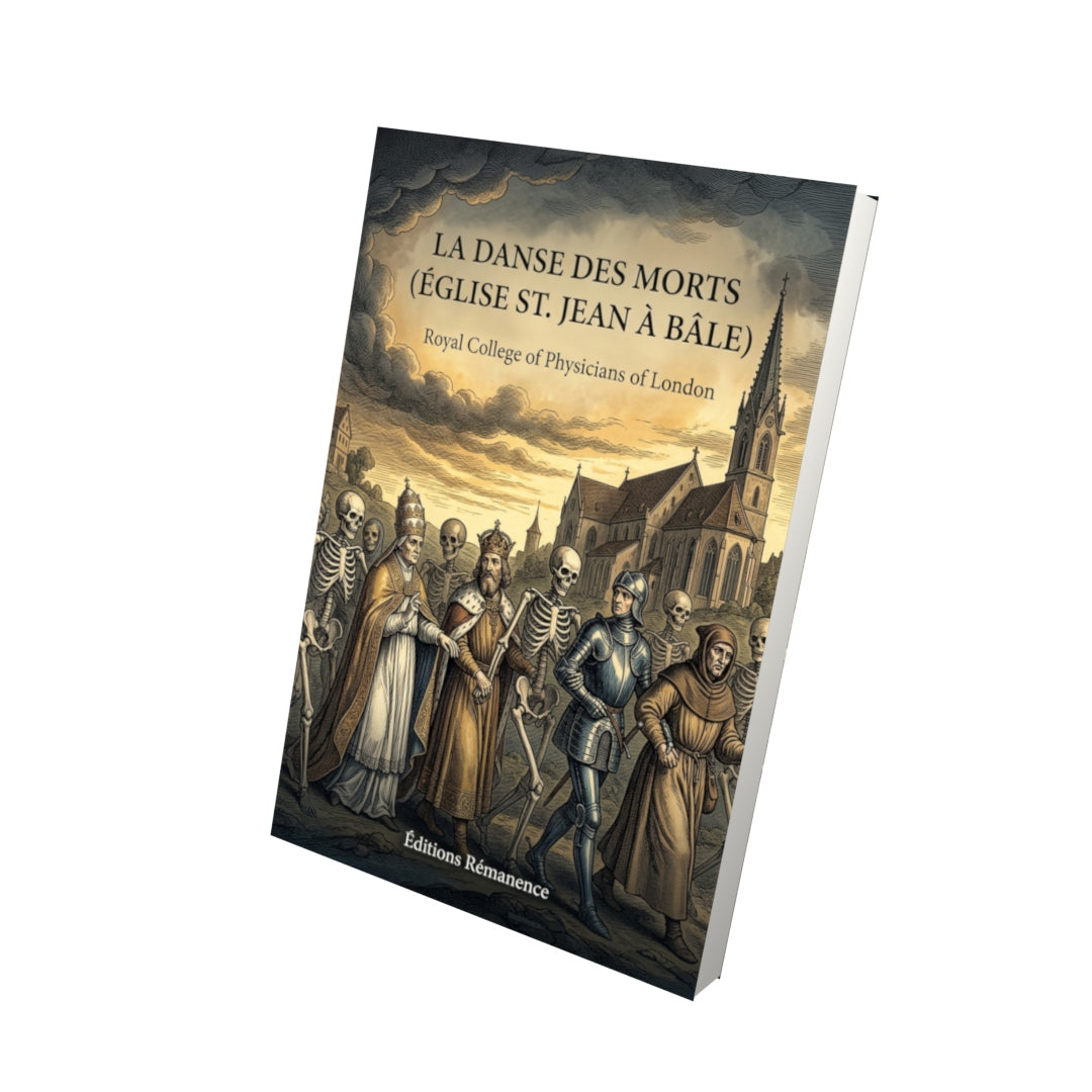 Livre La Danse des morts (Église St. Jean à Bale) par Royal College of Physicians of London - Vue 3D - Editions Remanence