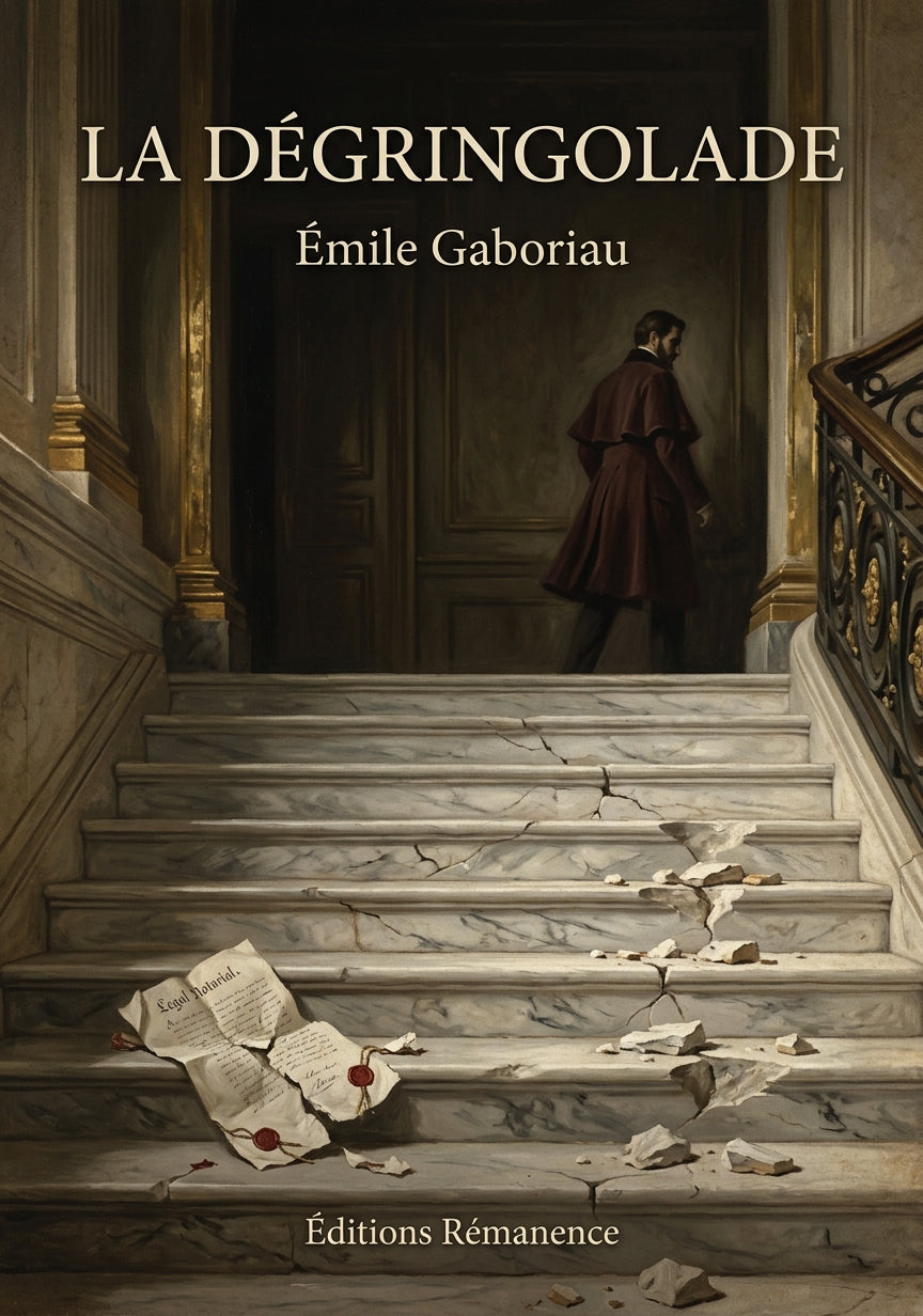 La dégringolade - Émile Gaboriau (Couverture)
