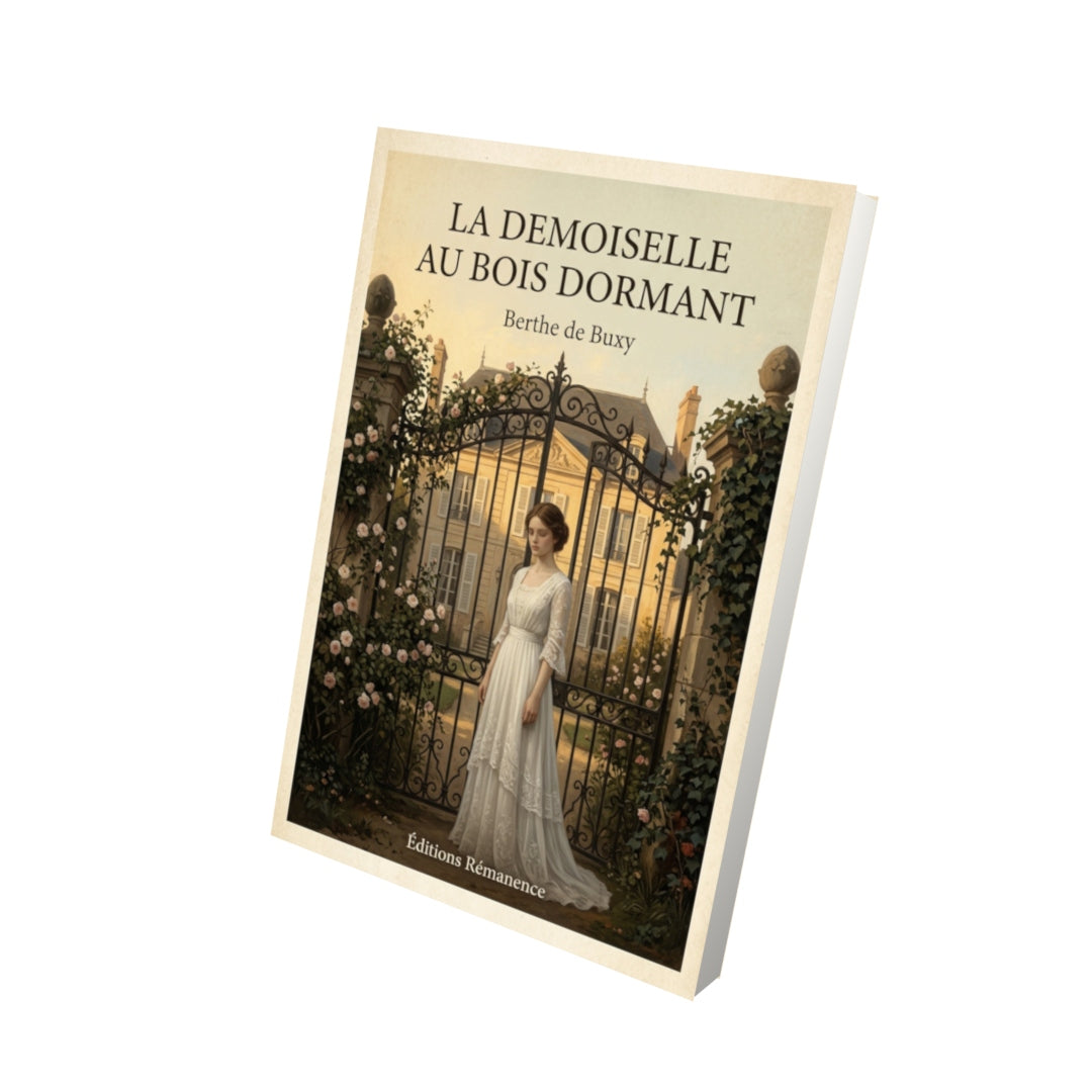 Livre La Demoiselle au Bois Dormant - Berthe de Buxy - Vue 3D - Editions Remanence