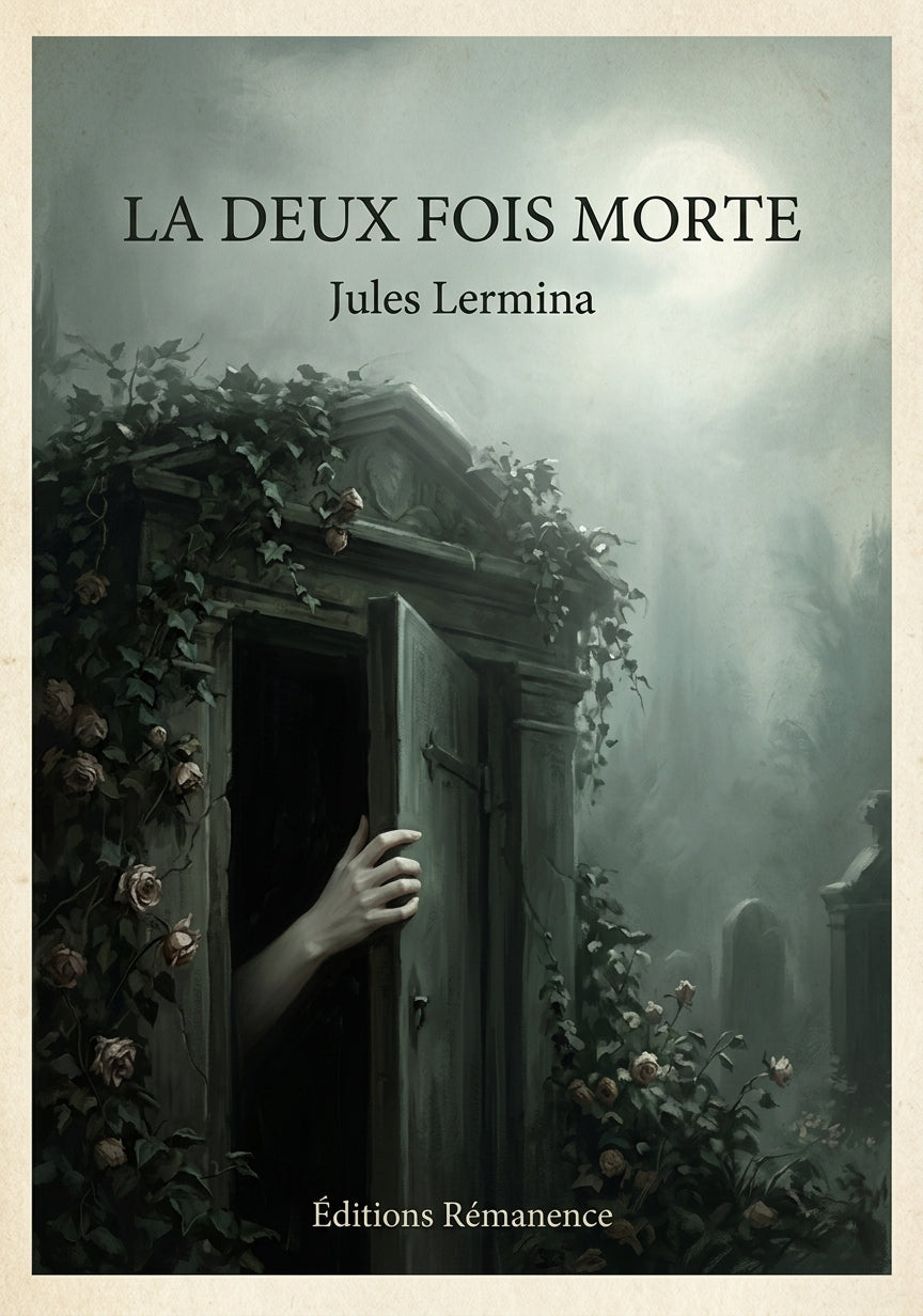 La deux fois morte - Jules Lermina (Couverture)