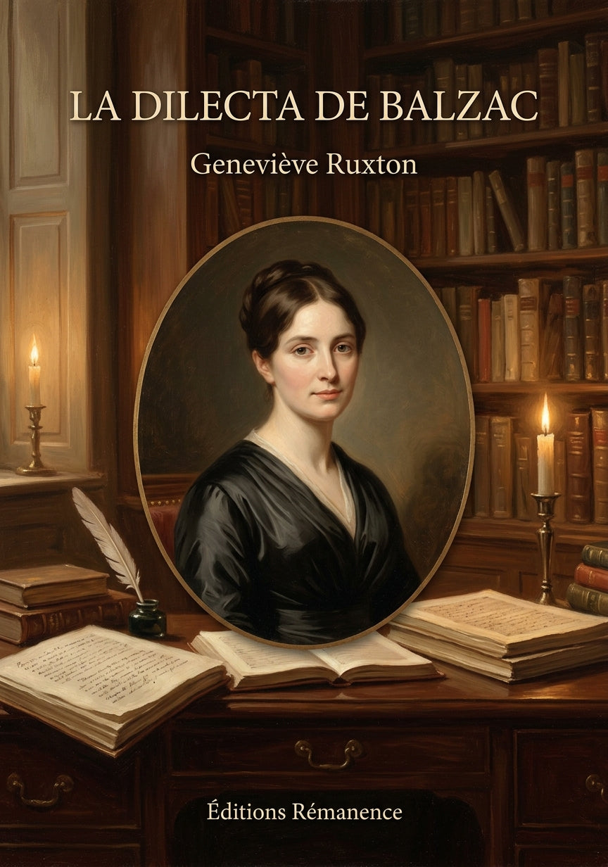 Livre La Dilecta de Balzac par Geneviève Ruxton - Couverture - Editions Remanence