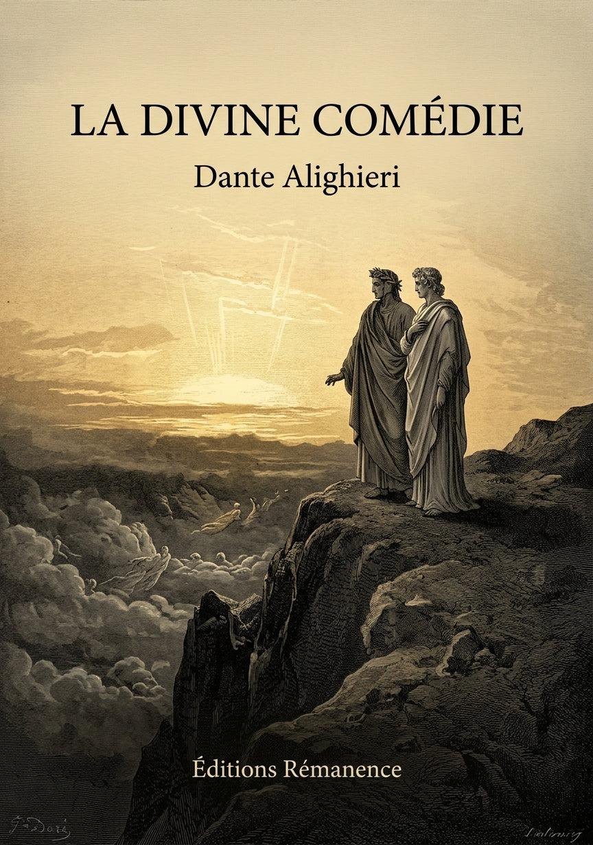 Livre La Divine Comédie par Dante Alighieri - Couverture - Editions Remanence