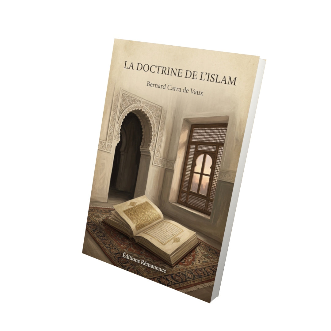 Livre La doctrine de l'Islam - Bernard Carra de Vaux - Vue 3D - Editions Remanence