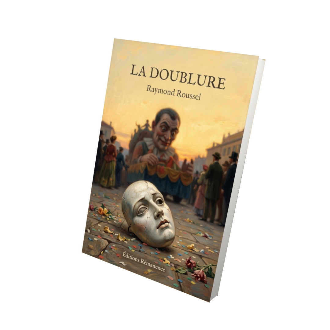 Livre La Doublure par Raymond Roussel - Vue 3D - Editions Remanence