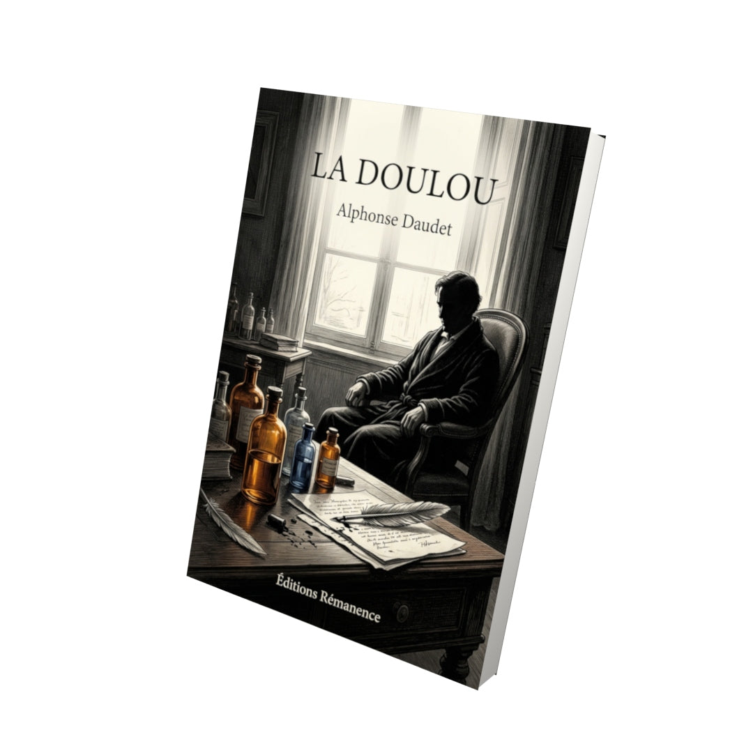 Livre La Doulou par Alphonse Daudet - Vue 3D - Editions Remanence