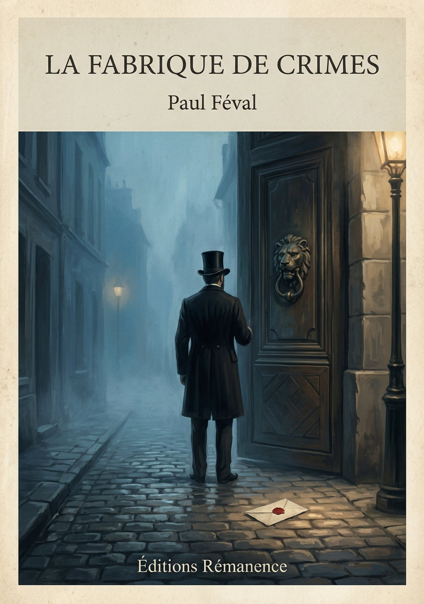 La fabrique de crimes - Paul Féval (Couverture)