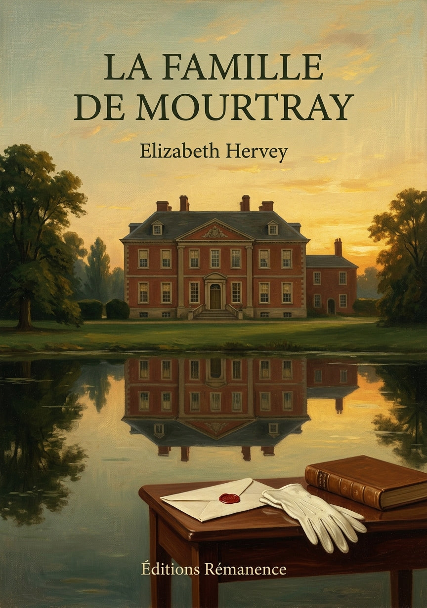 Livre La Famille de Mourtray par Elizabeth Hervey - Couverture - Editions Remanence