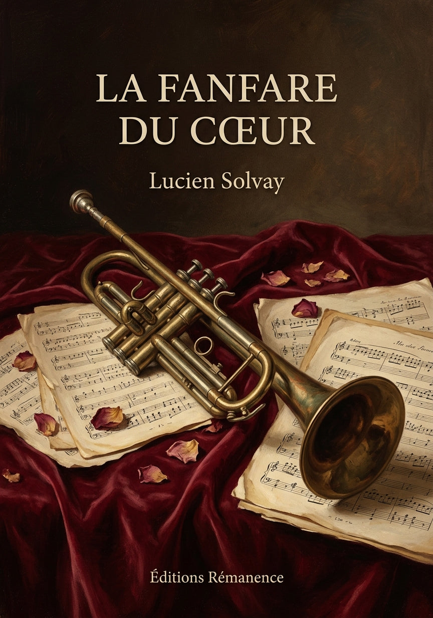 Livre La Fanfare du cœur par Lucien Solvay - Couverture - Editions Remanence