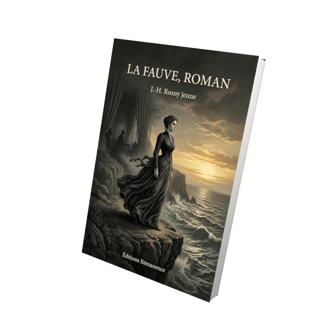 Livre La Fauve, roman par J.-H. Rosny jeune - Vue 3D - Editions Remanence