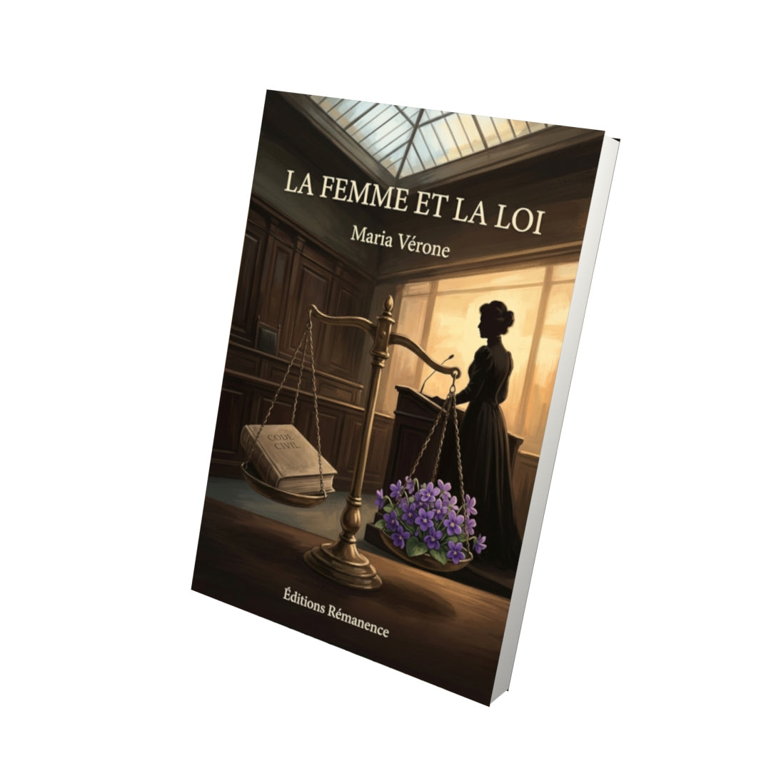 Livre La Femme et la loi par Maria Vérone - Vue 3D - Editions Remanence