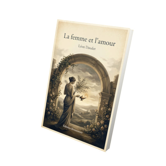 Livre La femme et l’amour – Léon Daudet - Vue 3D - Editions Remanence