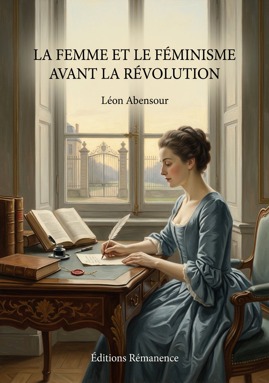 Livre La Femme et le Féminisme avant la Révolution par Léon Abensour - Couverture - Editions Remanence