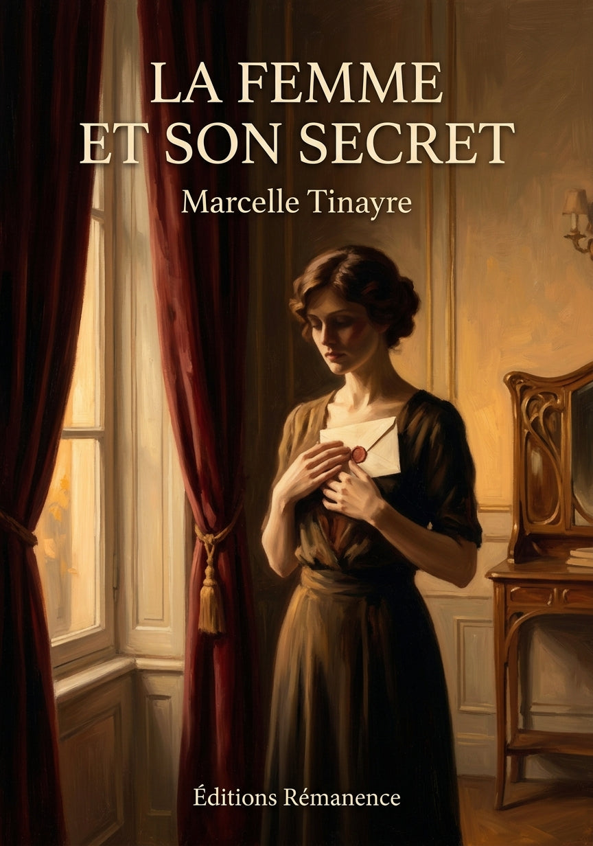 Livre La Femme et son secret par Marcelle Tinayre - Couverture - Editions Remanence