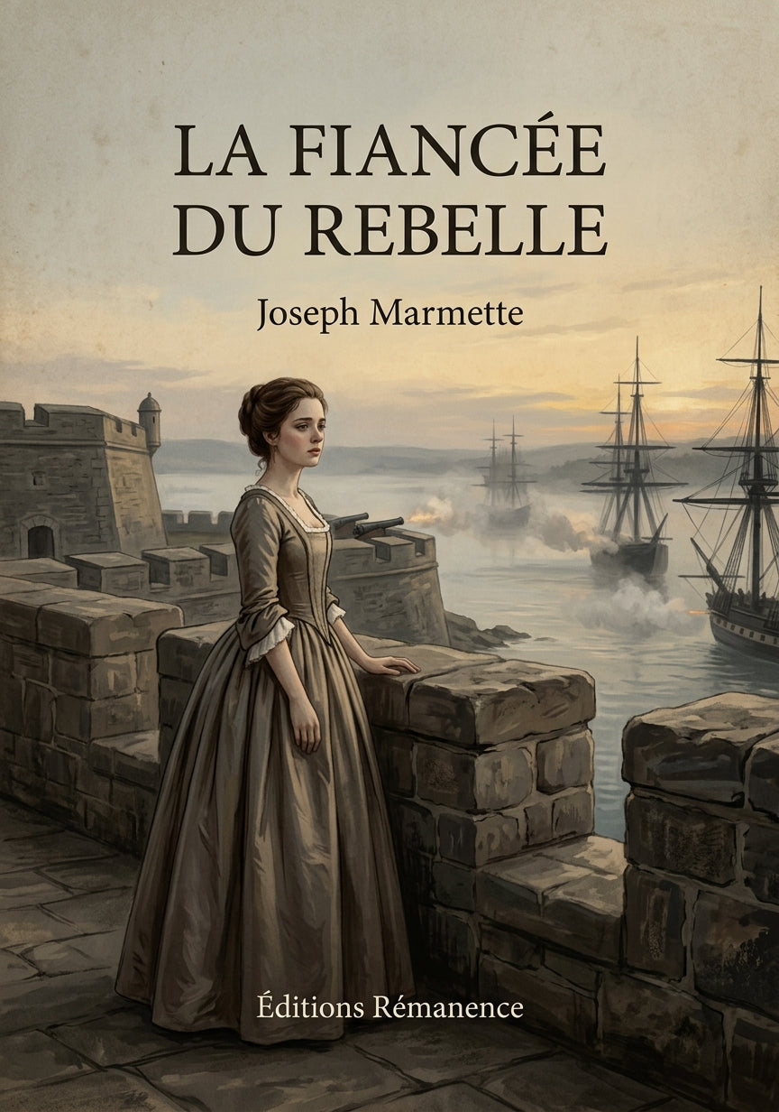 La fiancée du rebelle - Joseph Marmette (Couverture)
