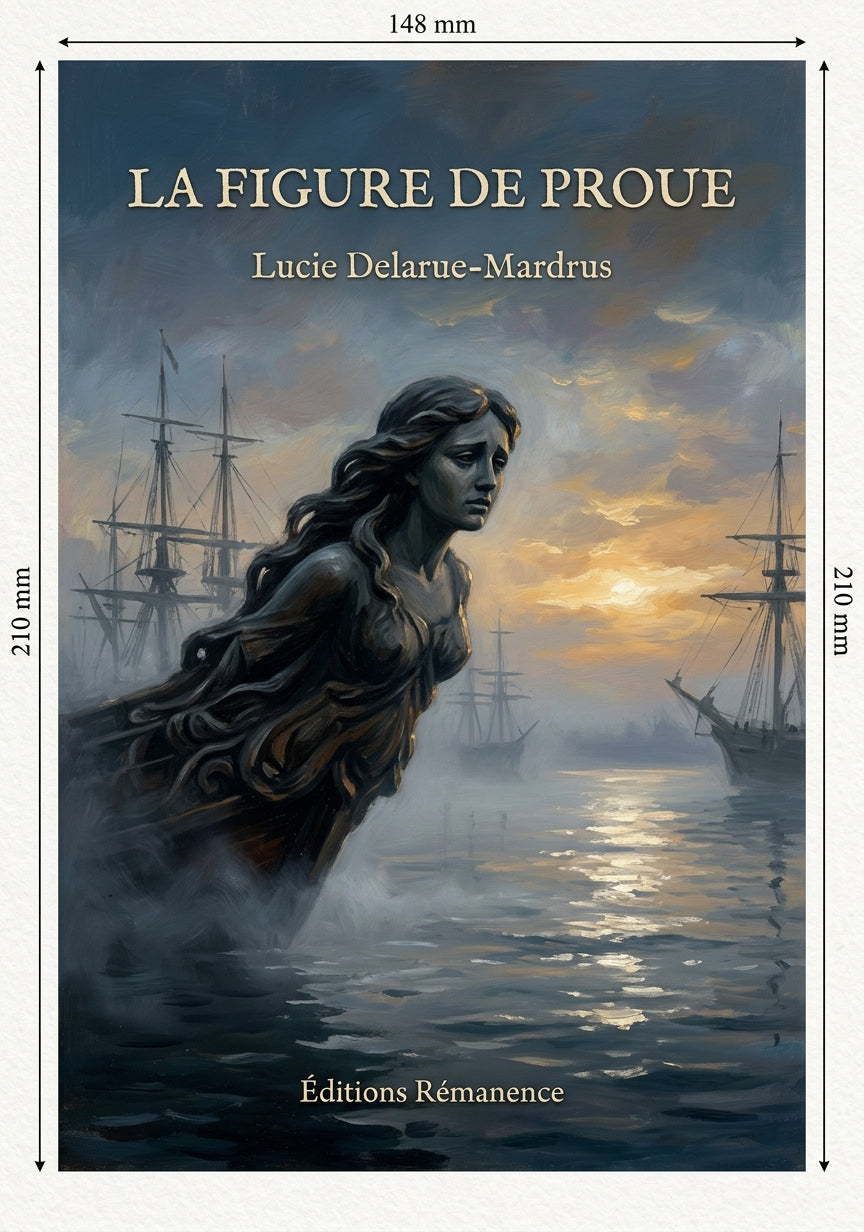 Livre La Figure de proue par Lucie Delarue-Mardrus - Couverture - Editions Remanence