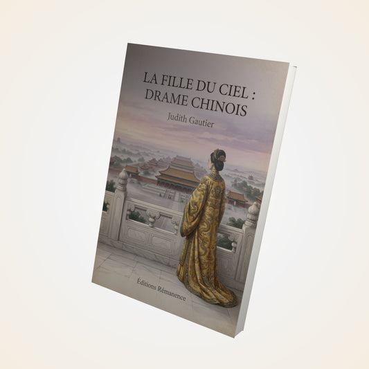 Livre La fille du ciel : Drame Chinois - Judith Gautier - Couverture 3D