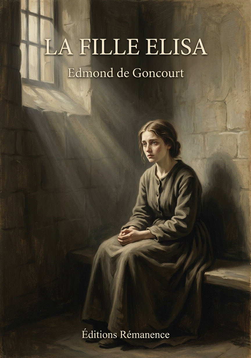 La fille Elisa - Edmond de Goncourt (Couverture)