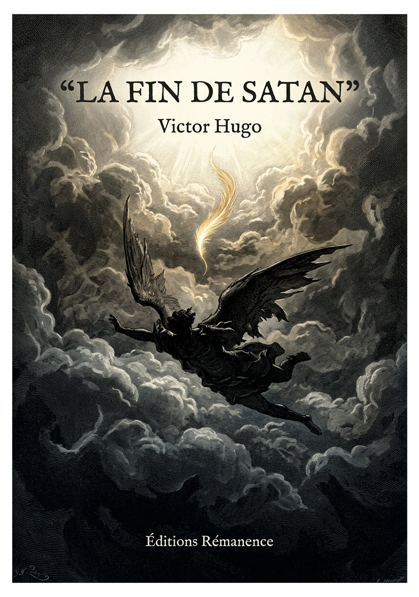 Livre La Fin de Satan par Victor Hugo - Couverture - Editions Remanence