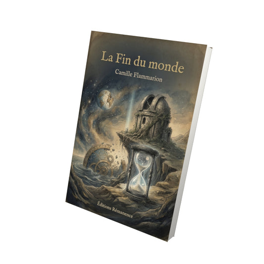 Livre La Fin du monde – Camille Flammarion - Vue 3D - Editions Remanence