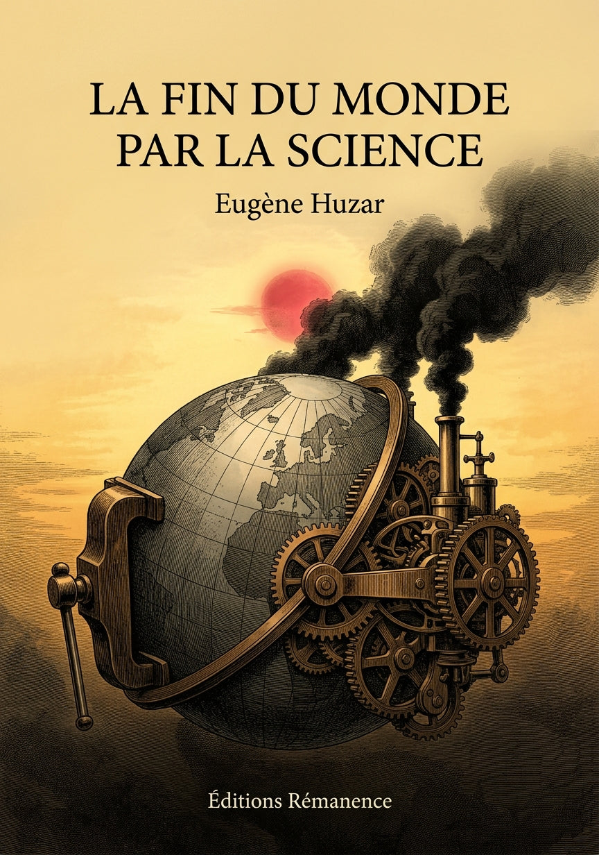 Livre La fin du monde par la science par Eugène Huzar - Couverture - Editions Remanence