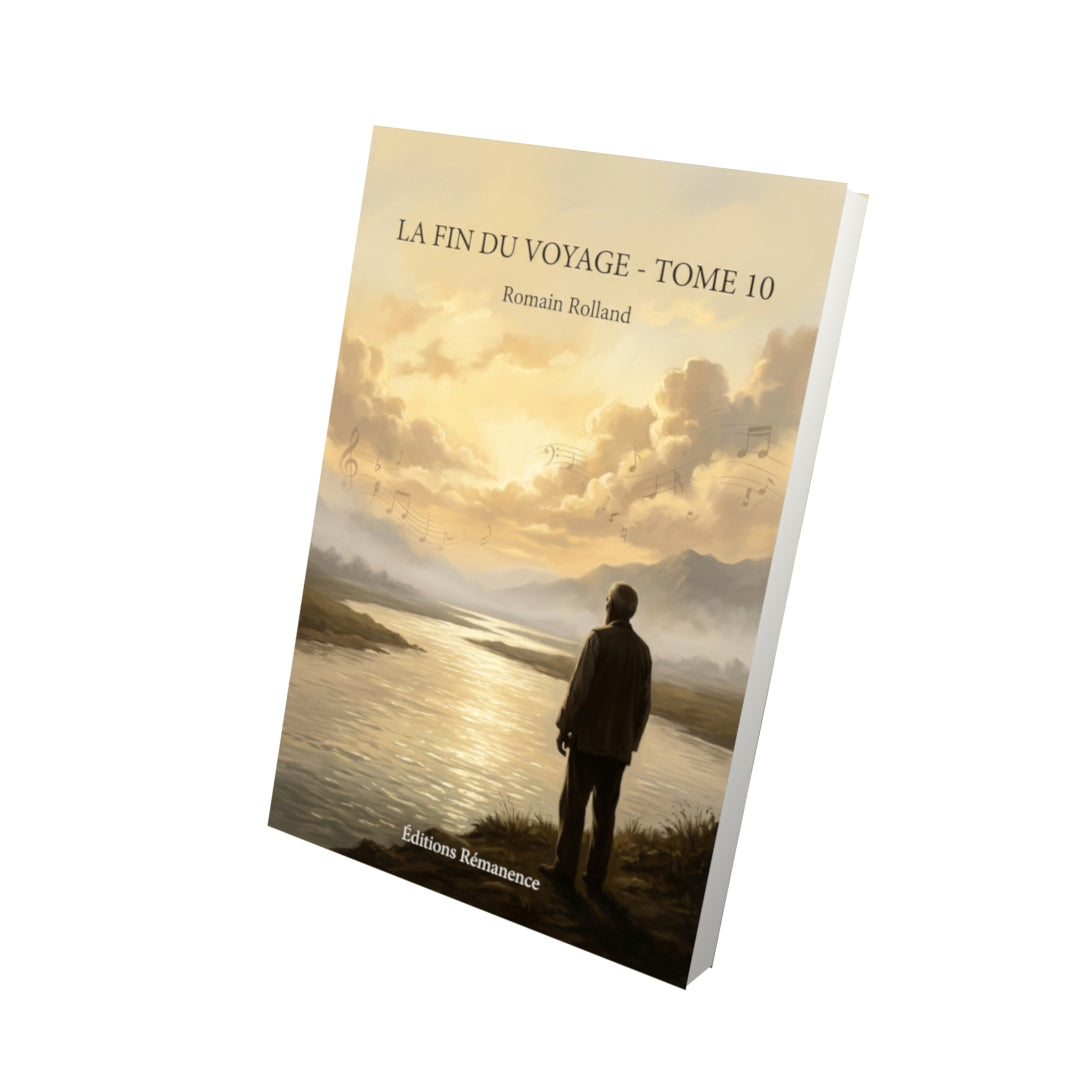 Livre La Fin du voyage - Tome 10 par Romain Rolland - Vue 3D - Editions Remanence