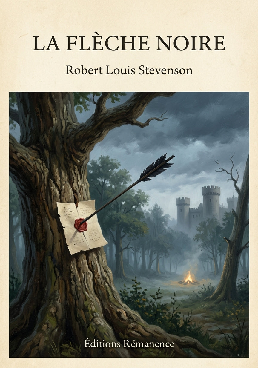La flèche noire - Robert Louis Stevenson (Couverture)