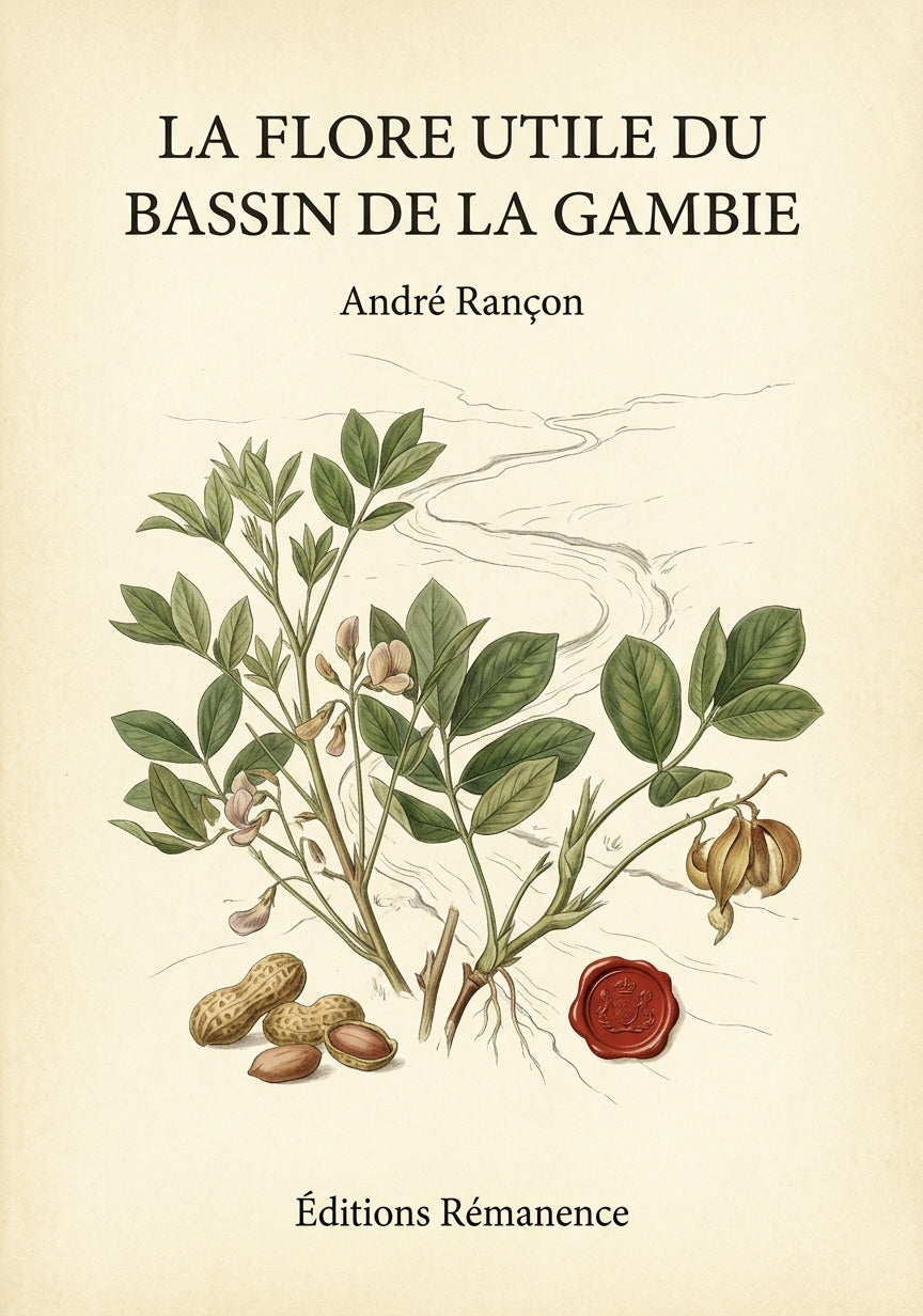 La flore utile du bassin de la Gambie - André Rançon (Couverture)