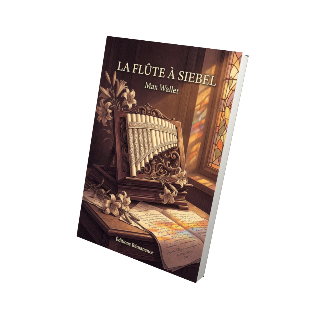 Livre La Flûte à Siebel par Max Waller - Vue 3D - Editions Remanence