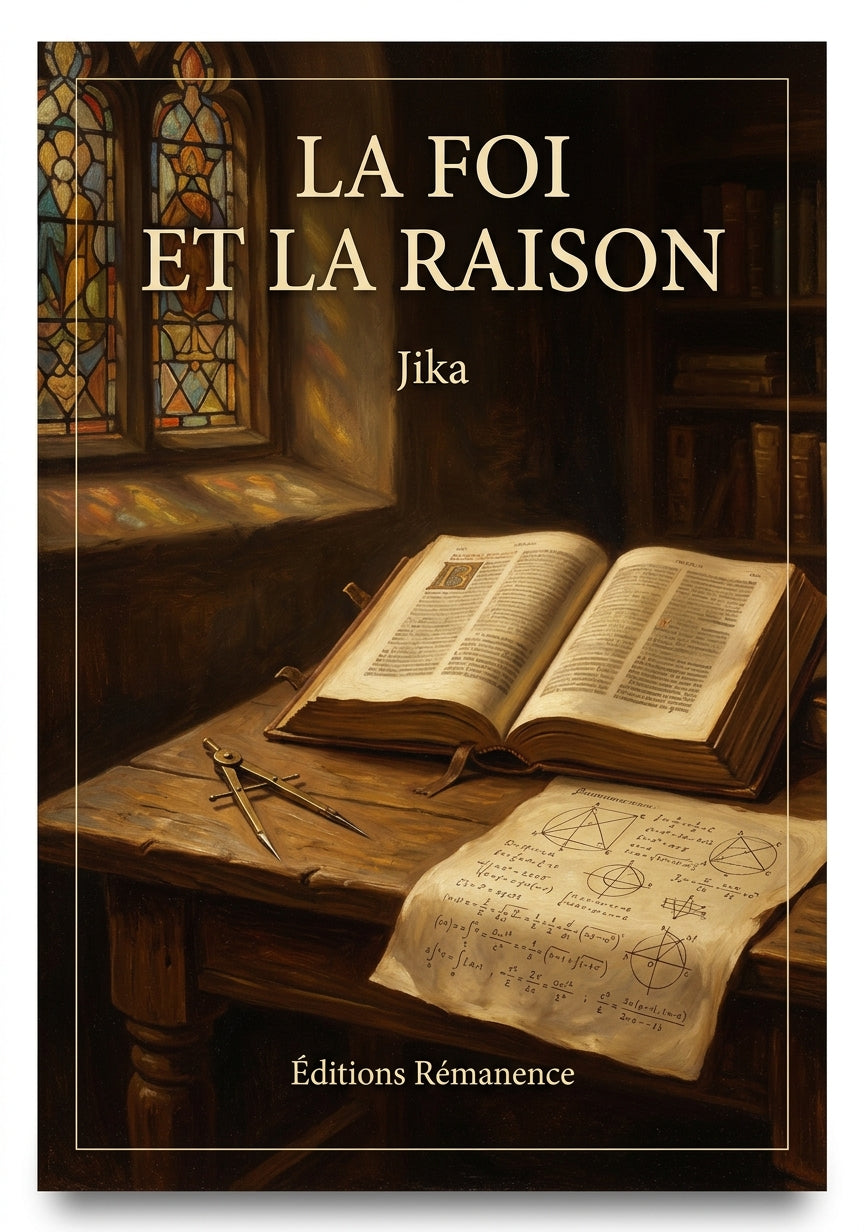 Livre La Foi et la Raison par Jika - Couverture - Editions Remanence