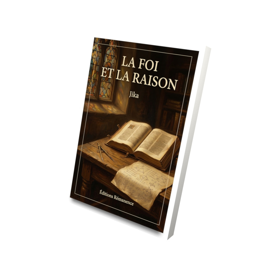 Livre La Foi et la Raison par Jika - Vue 3D - Editions Remanence