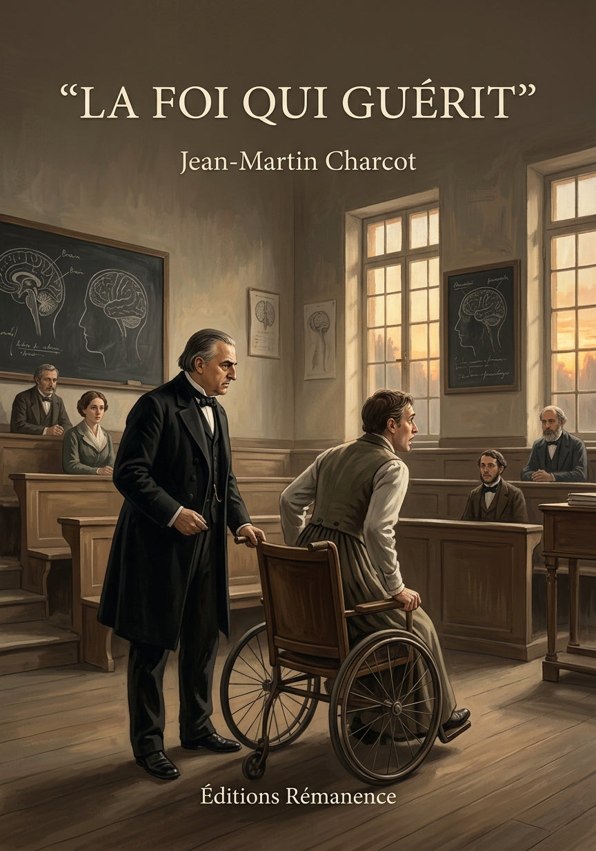 Livre La foi qui guérit par Jean-Martin Charcot - Couverture - Editions Remanence