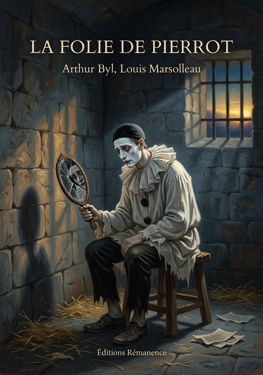 Livre La Folie de Pierrot par Arthur Byl, Louis Marsolleau - Couverture - Editions Remanence