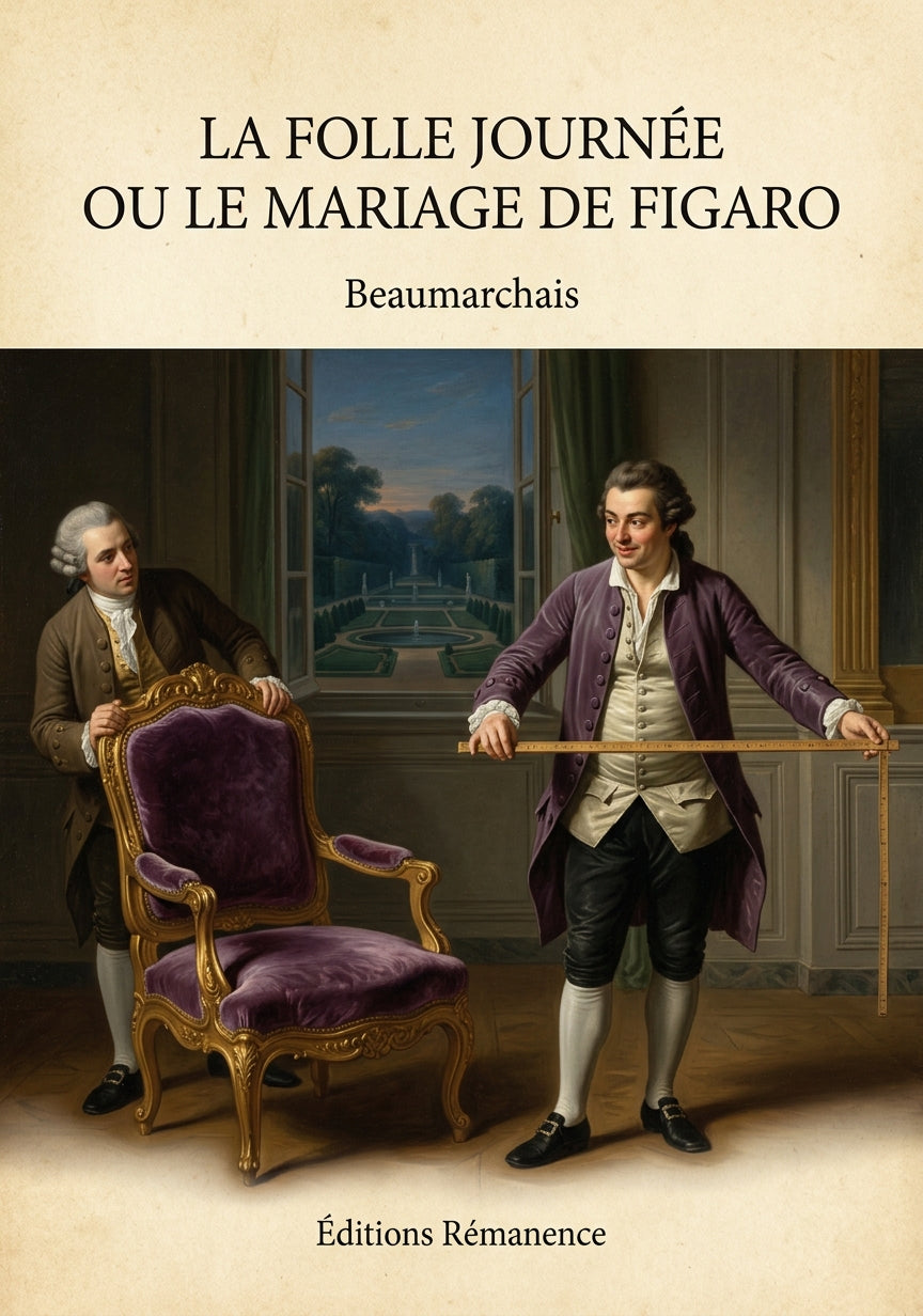 La Folle Journée ou le Mariage de Figaro - Beaumarchais (Couverture)