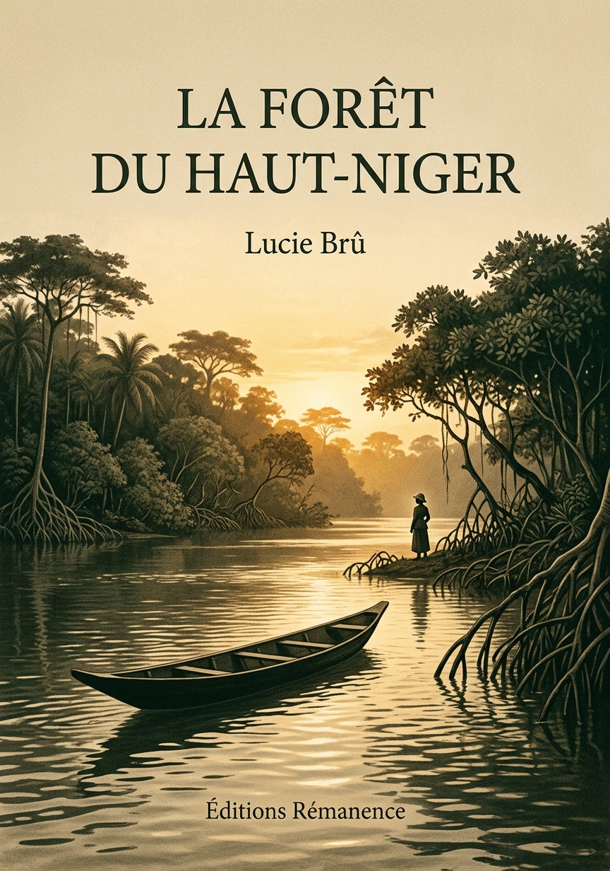 Livre La Forêt du Haut-Niger par Lucie Brû - Couverture - Editions Remanence