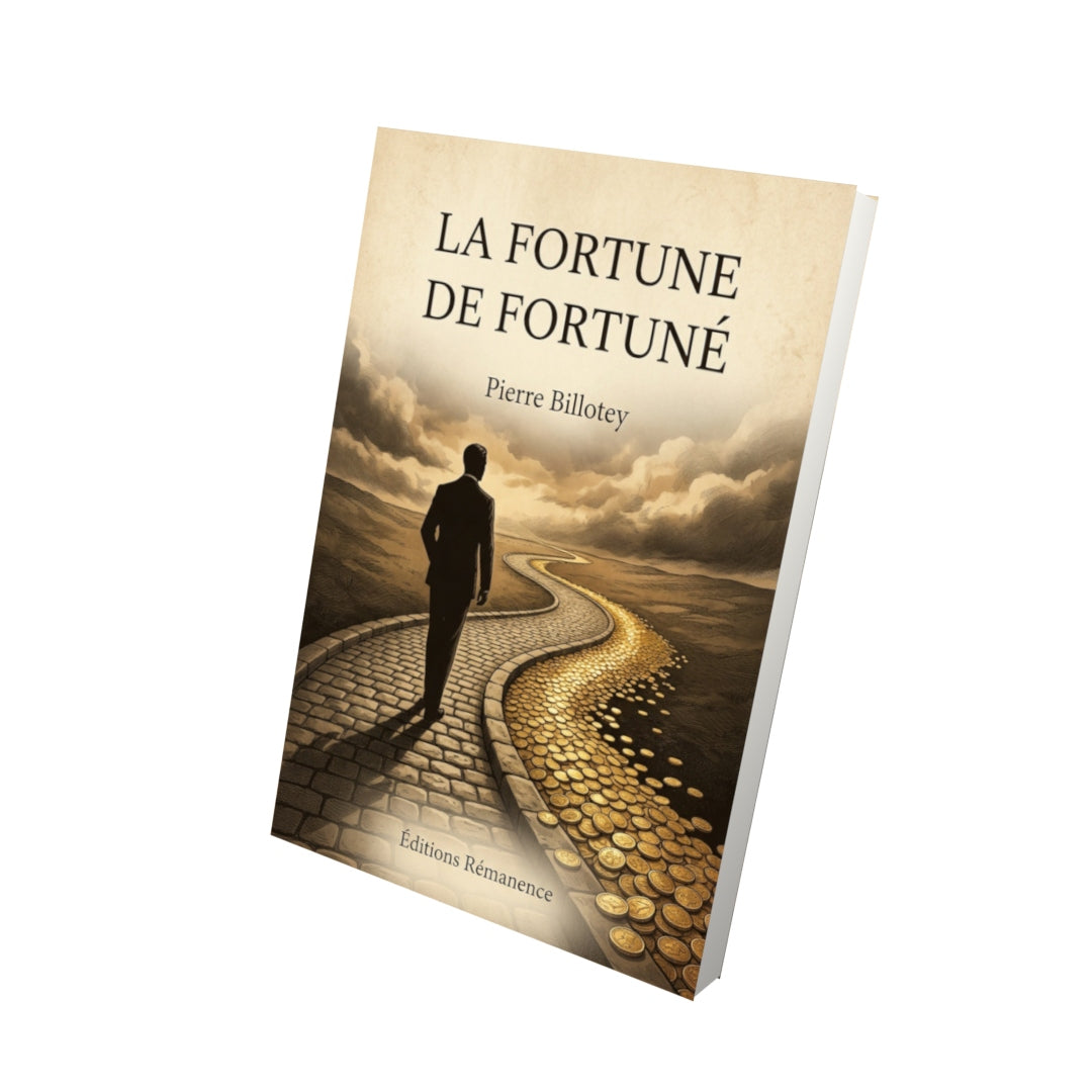 Livre La fortune de Fortuné - Pierre Billotey - Vue 3D - Editions Remanence
