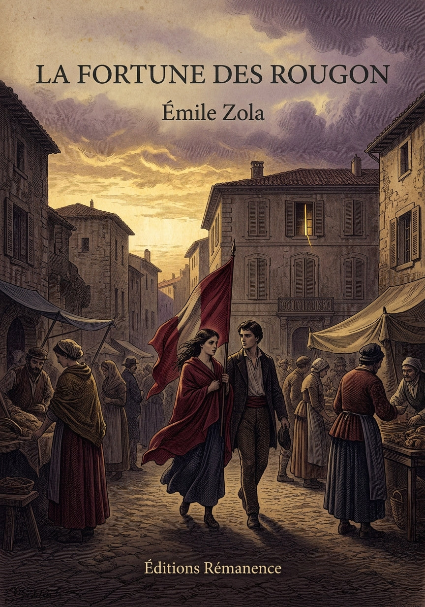 Livre La Fortune des Rougon par Émile Zola - Couverture - Editions Remanence
