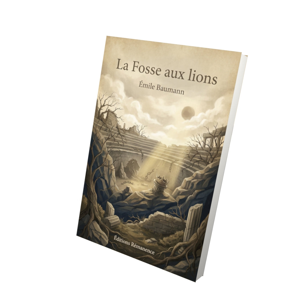 Livre La Fosse aux lions – Émile Baumann - Vue 3D - Editions Remanence