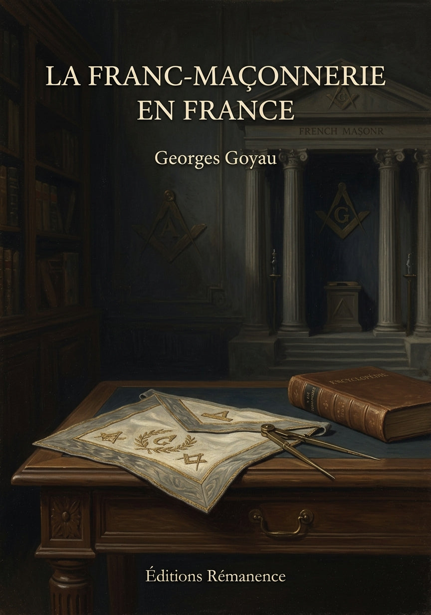 La Franc-Maçonnerie en France - Georges Goyau (Couverture)