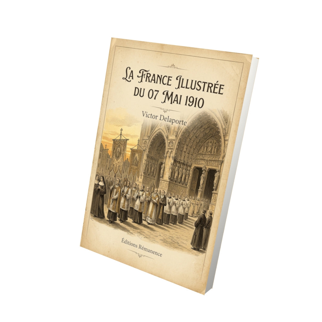 Livre La France illustrée du 07 mai 1910 par Victor Delaporte - Vue 3D - Editions Remanence