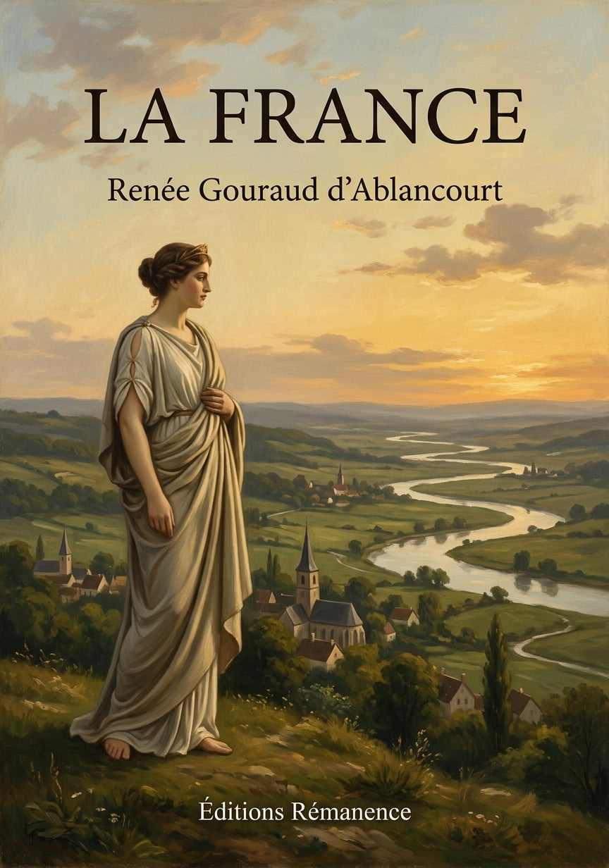 Livre La France par Renée Gouraud d’Ablancourt - Couverture - Editions Remanence