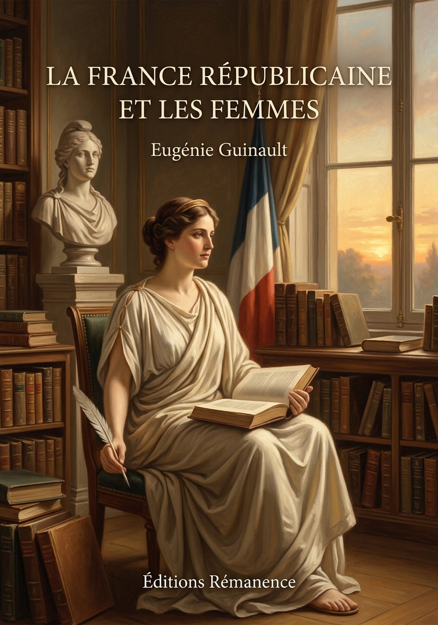 Livre La France républicaine et les femmes par Eugénie Guinault - Couverture - Editions Remanence