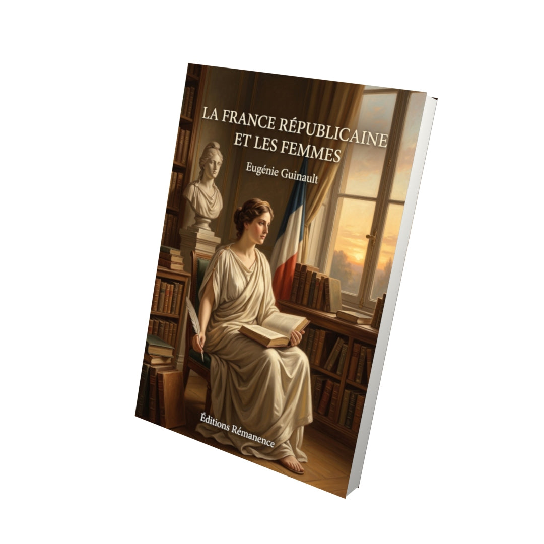 Livre La France républicaine et les femmes par Eugénie Guinault - Vue 3D - Editions Remanence
