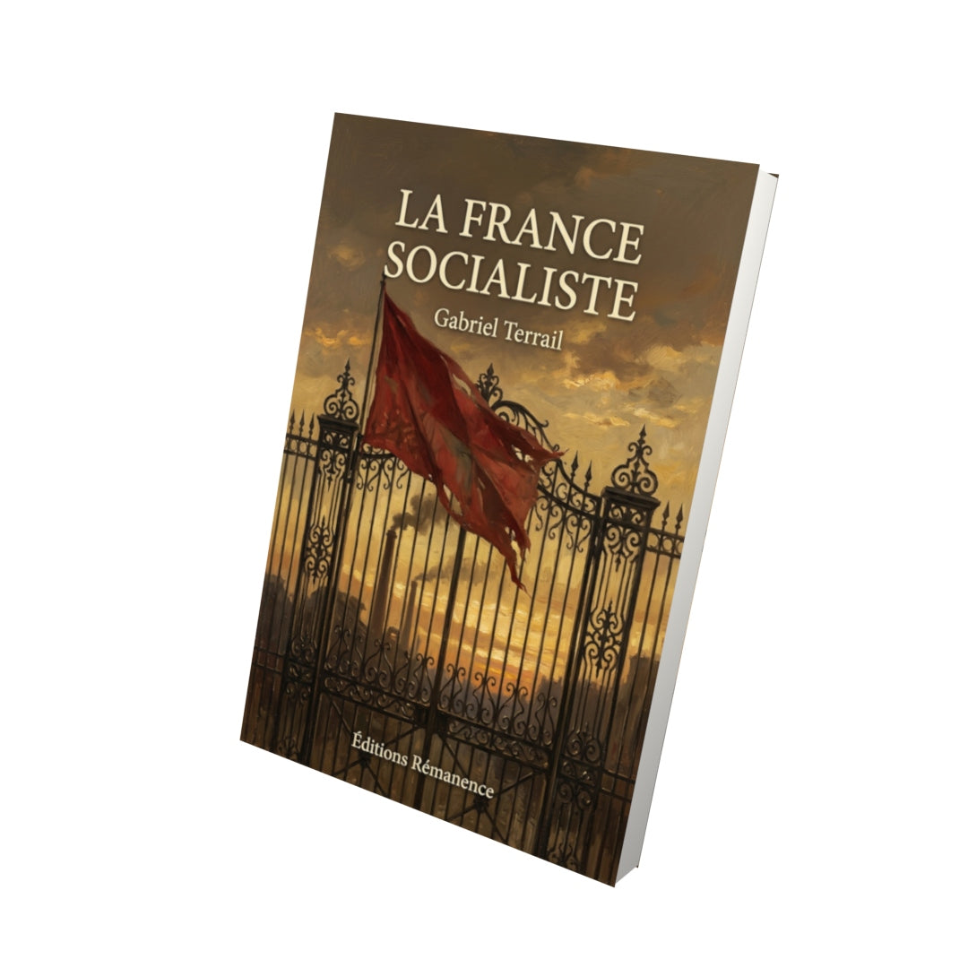 Livre La France socialiste par Gabriel Terrail - Vue 3D - Editions Remanence
