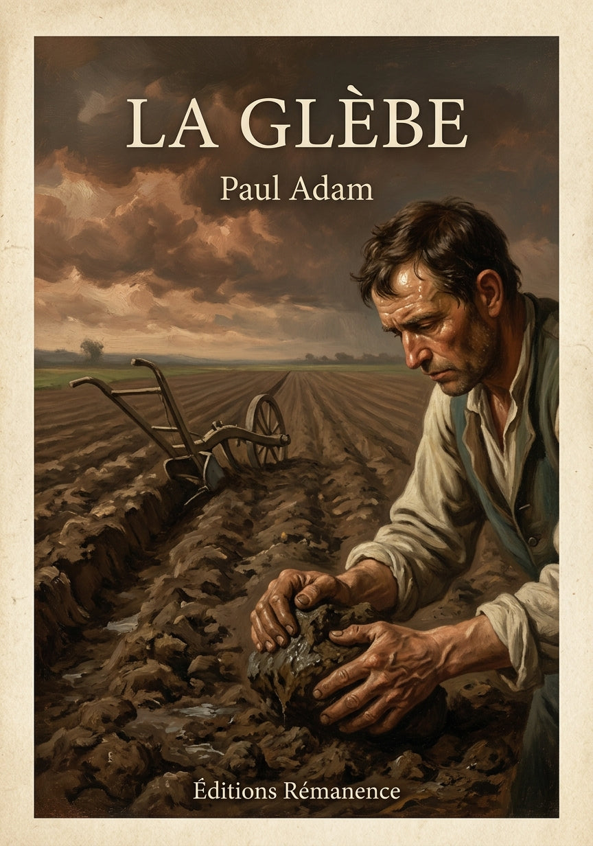 La glèbe - Paul Adam (Couverture)