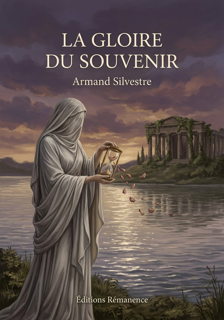 Livre La Gloire du souvenir par Armand Silvestre - Couverture - Editions Remanence