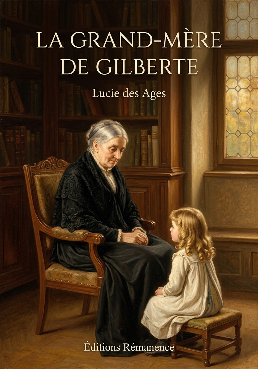 Livre La Grand-mère de Gilberte par Lucie des Ages - Couverture - Editions Remanence